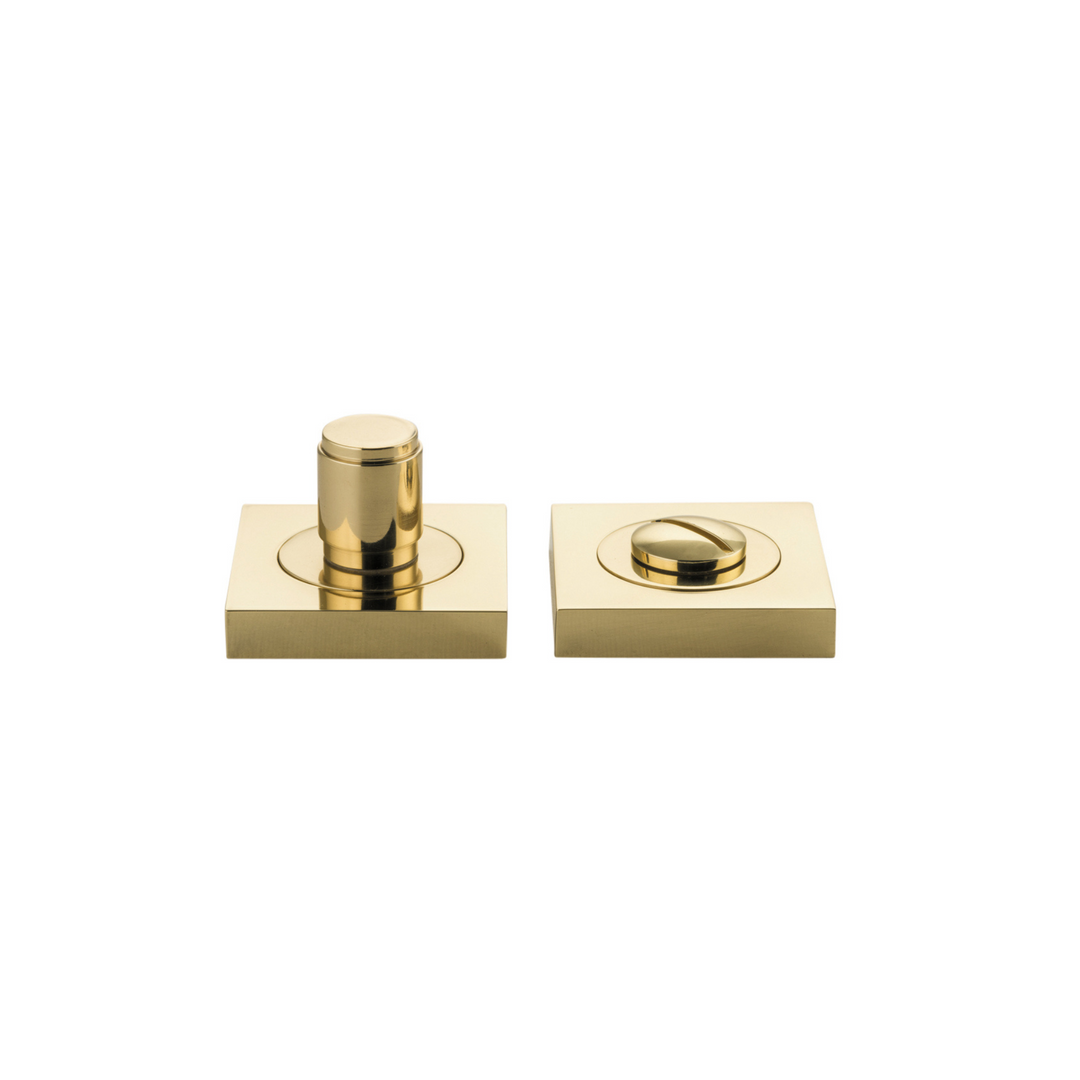 Berlin Privacy Turn Square Polished Brass
