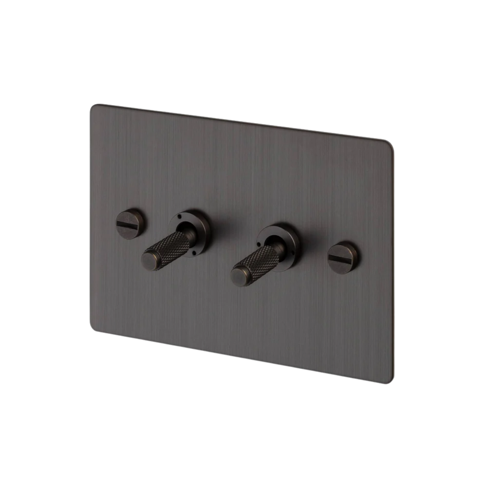 Buster & Punch | 2G Toggle Horizontal 2-Way Cross Smoked Bronze – The ...