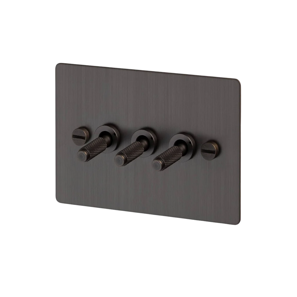 3G Toggle / Horizontal / 2-Way / Cross / Smoked Bronze
