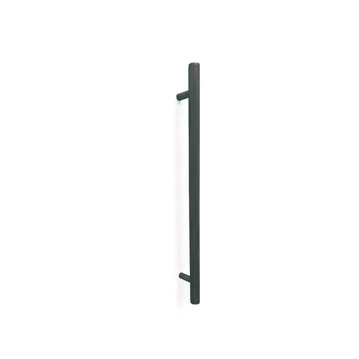 Bellevue Knurled Door Pull with Back-to-Back Fixing 416mm Bronze