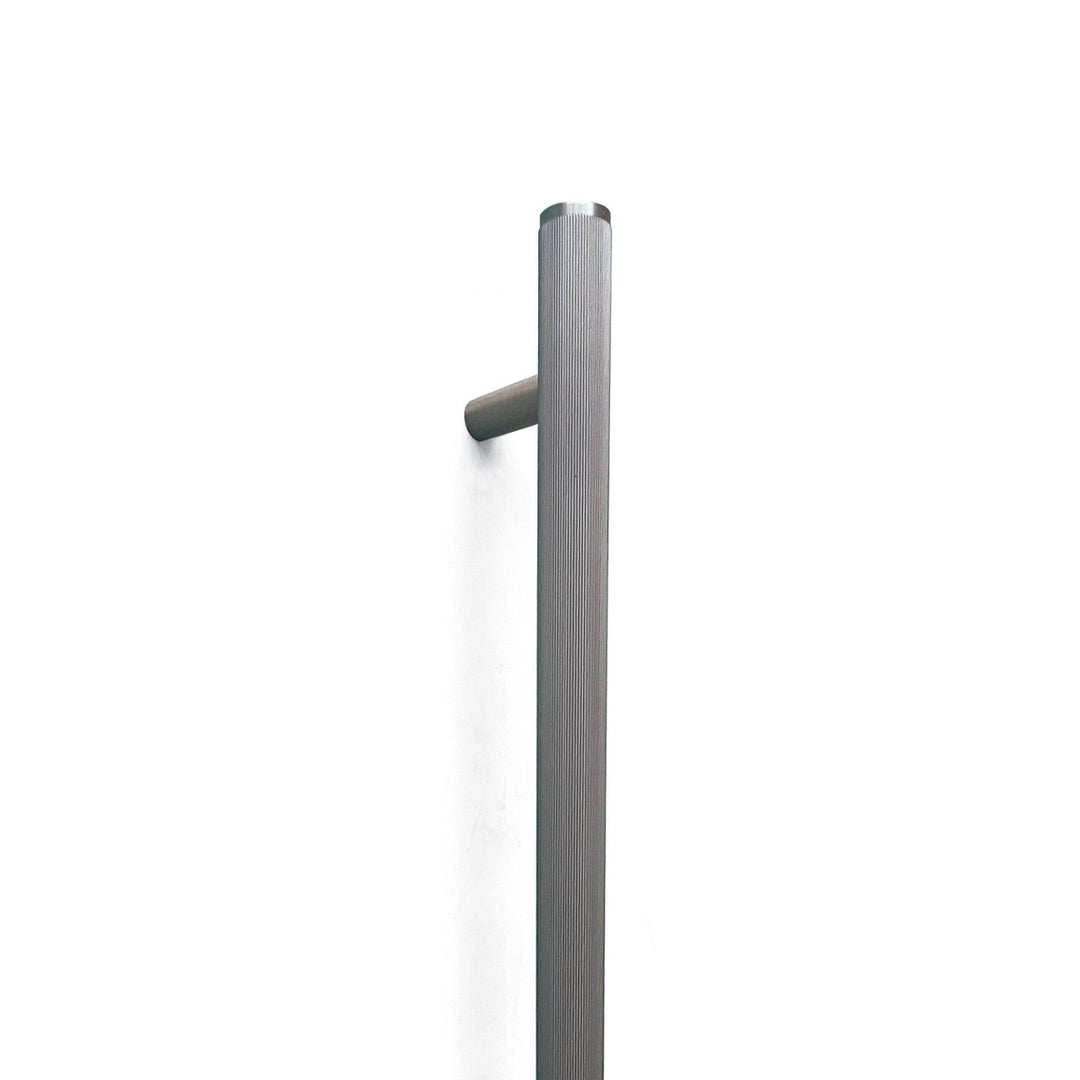 Bellevue Lined Door Pull with Back-to-Back Fixing 416mm Dull Brushed Nickel