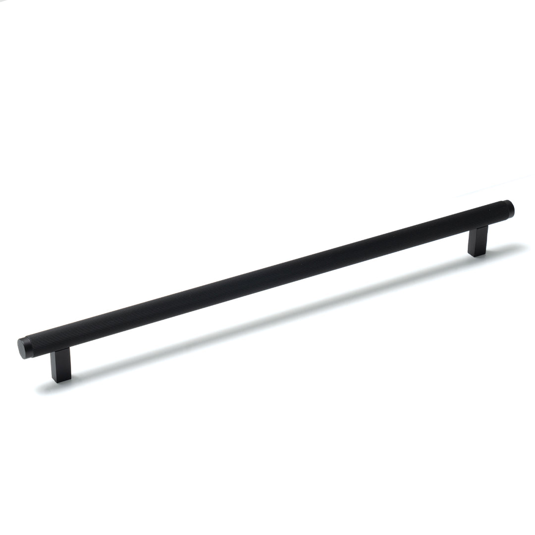Bellevue Solid Brass Lined Bar Pull Matt Black 320mm