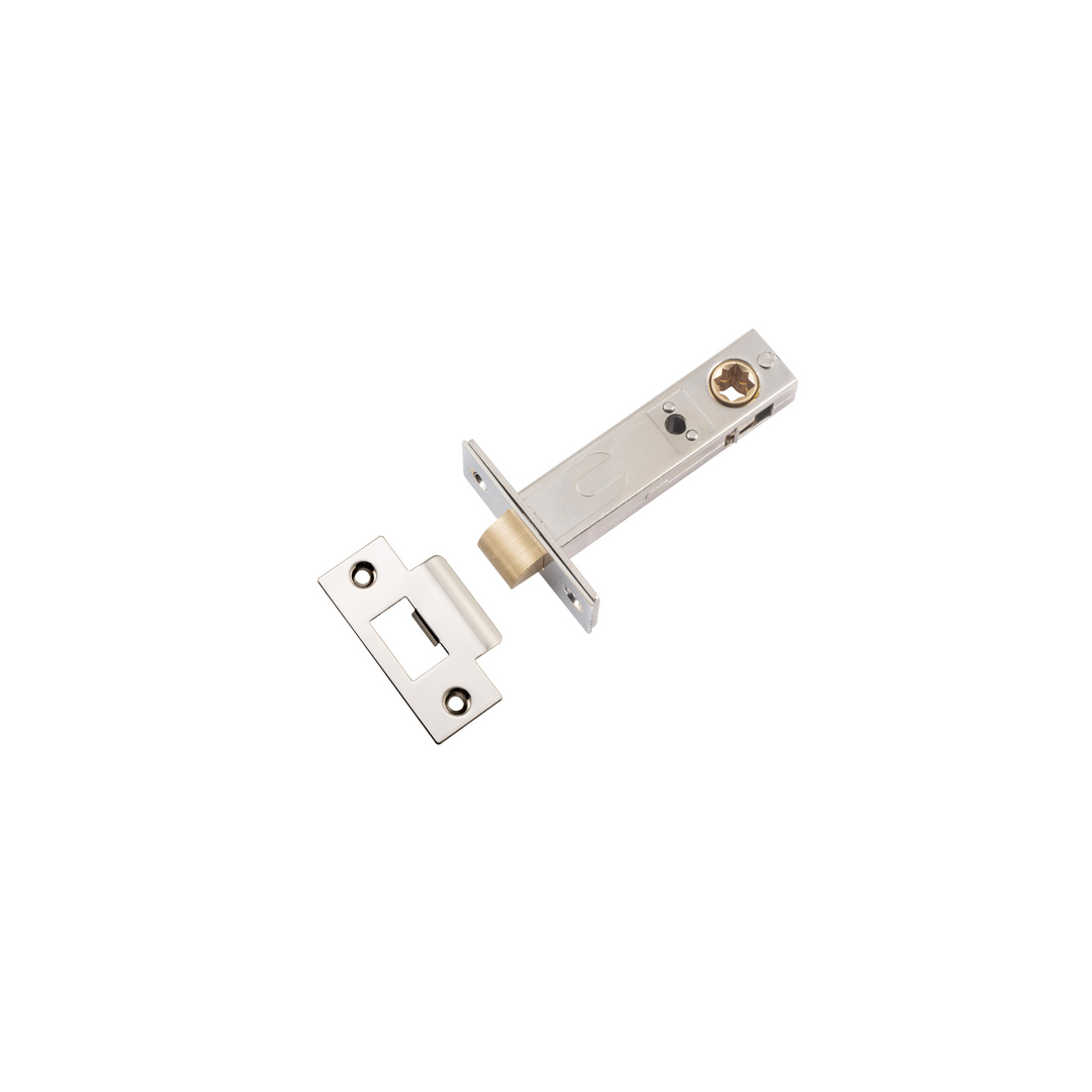 Tube Latch - Split Cam 'T' Striker Polished Nickel 70mm