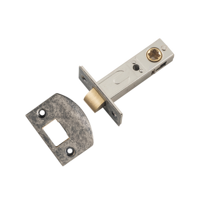 Distressed & Rumbled Nickel Tube Latches