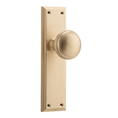 Unlacquered Brass Door Knobs