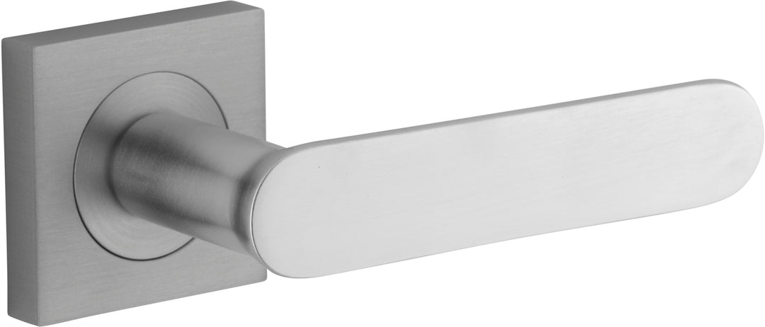 Bronte Lever on Square Rose Brushed Chrome