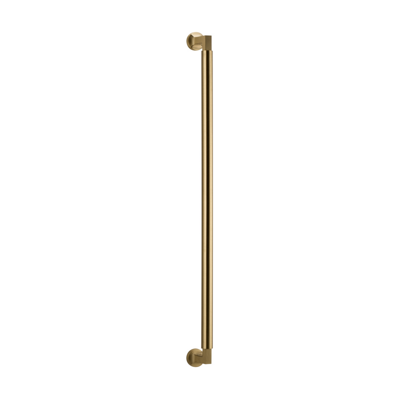 Berlin Pull Handle Brushed Brass 600mm