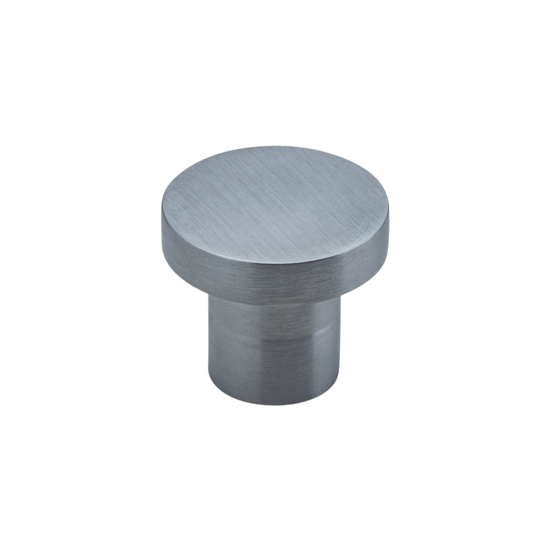 Osaka Cupboard Knob Brushed Chrome 32mm