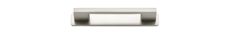 Cali Cabinet Pull with Backplate Satin Nickel CTC 96mm