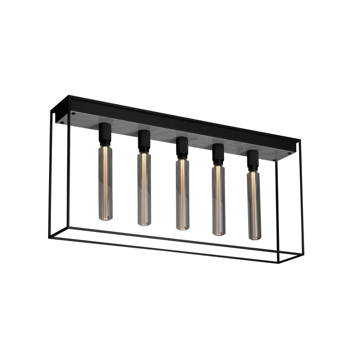 Caged Ceiling 5.0 / White Marble