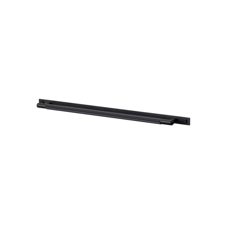 Pull Bar / Plate / Large / Linear / Black