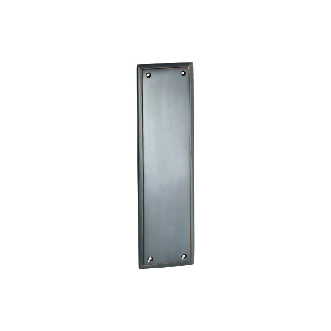 Milton Push Plate Antique Copper