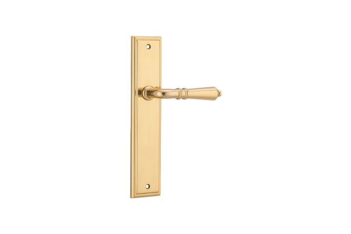 Sarlat Lever Stepped Polished Brass
