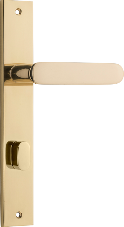 Bronte Lever Rectangular Polished Brass