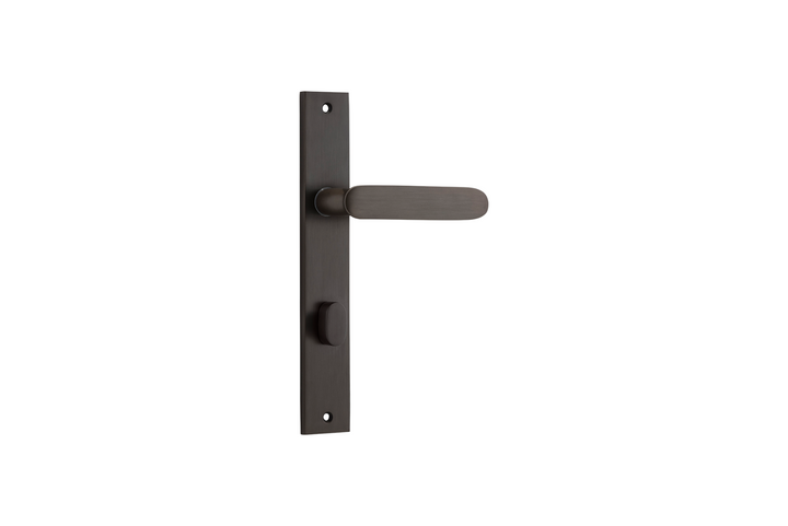Bronte Lever Rectangular Signature Brass