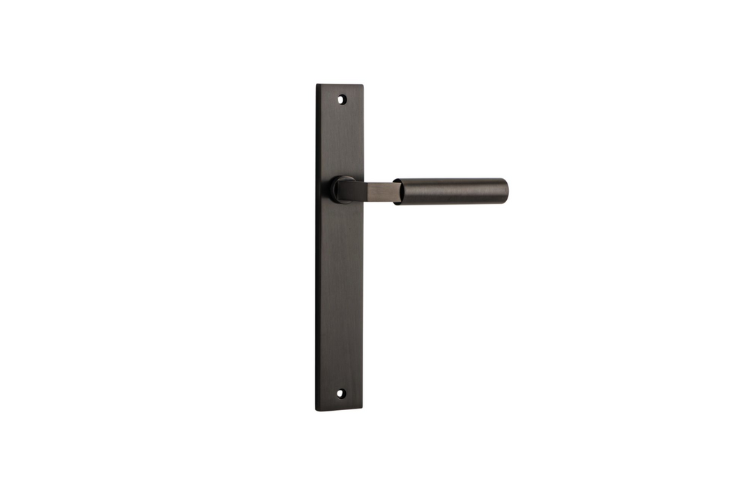 Berlin Lever Rectangular Signature Brass