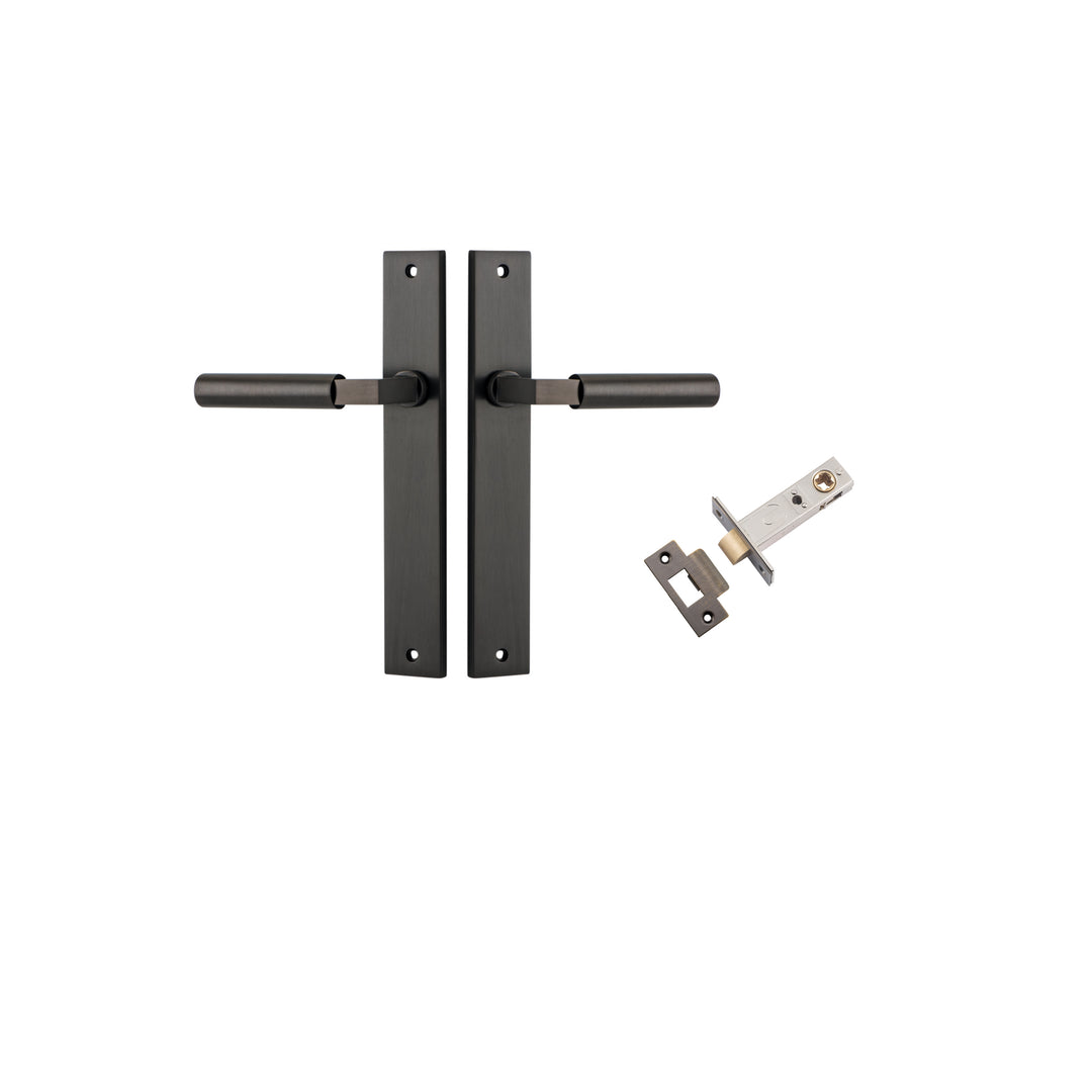 Berlin Lever Rectangular Signature Brass Passage Kit