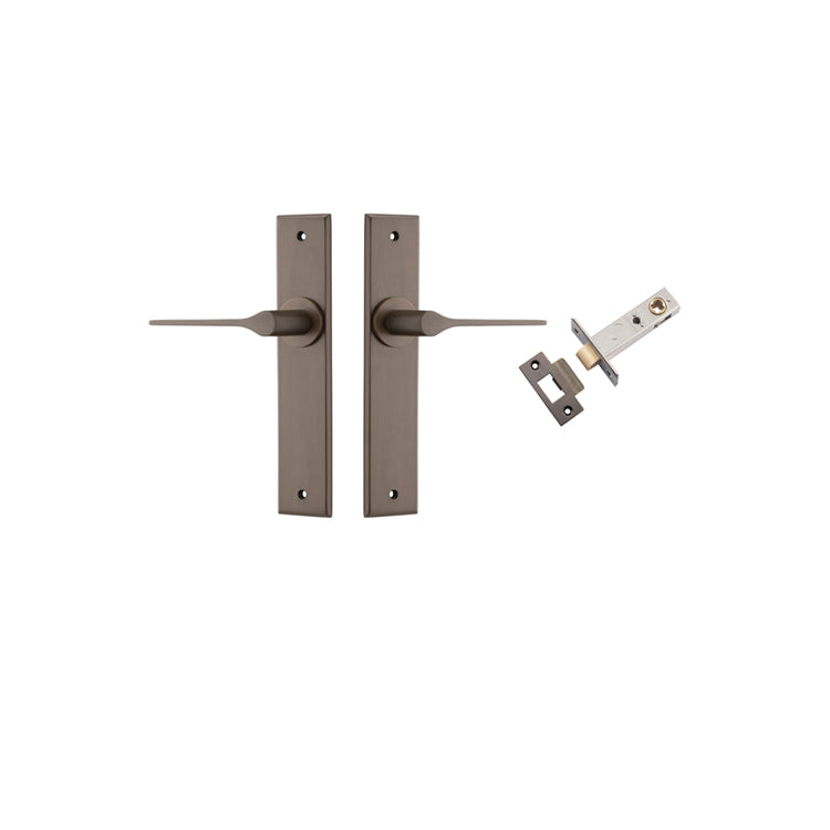 Como Lever Chamfered Signature Brass Passage Kit