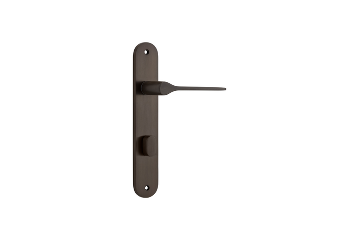 Como Lever Oval Signature Brass