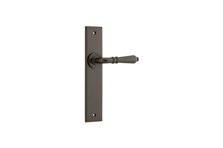 Sarlat Lever Chamfered Signature Brass