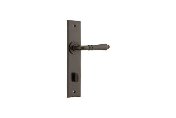 Sarlat Lever Chamfered Signature Brass