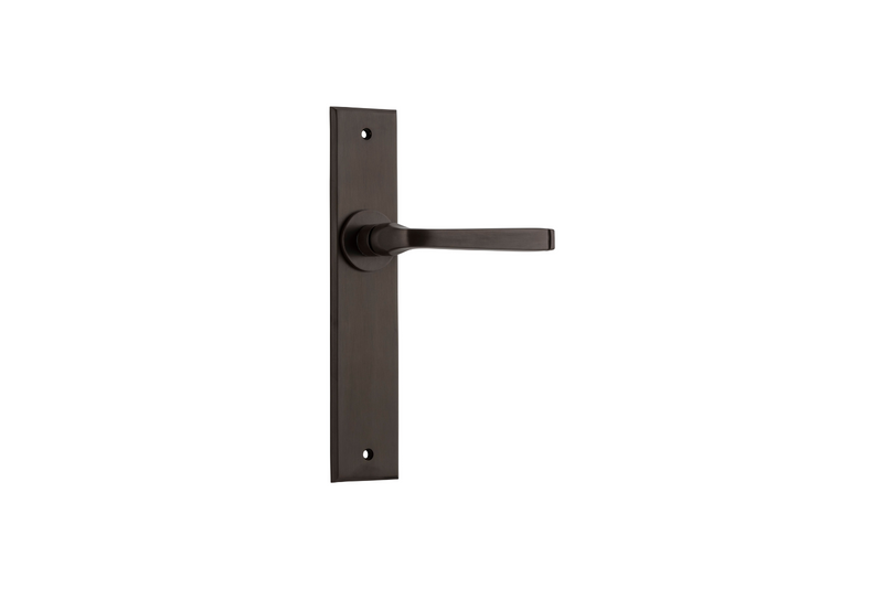 Annecy Lever Chamfered Signature Brass
