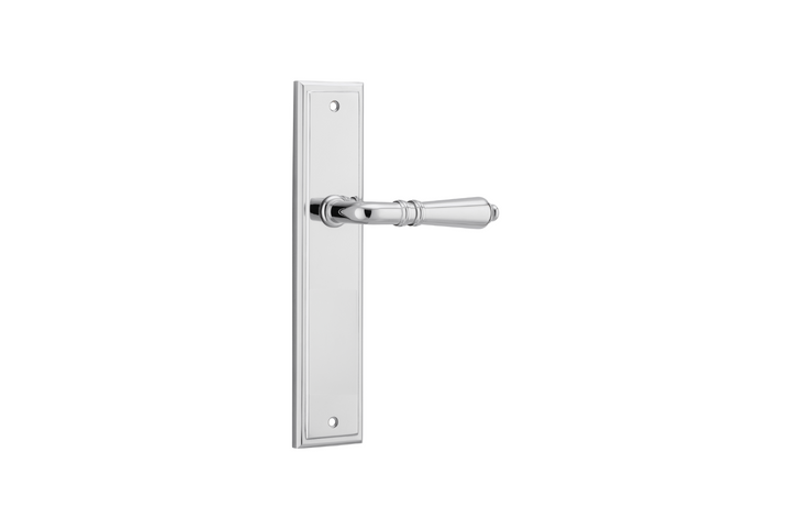 Sarlat Lever Stepped Polished Chrome