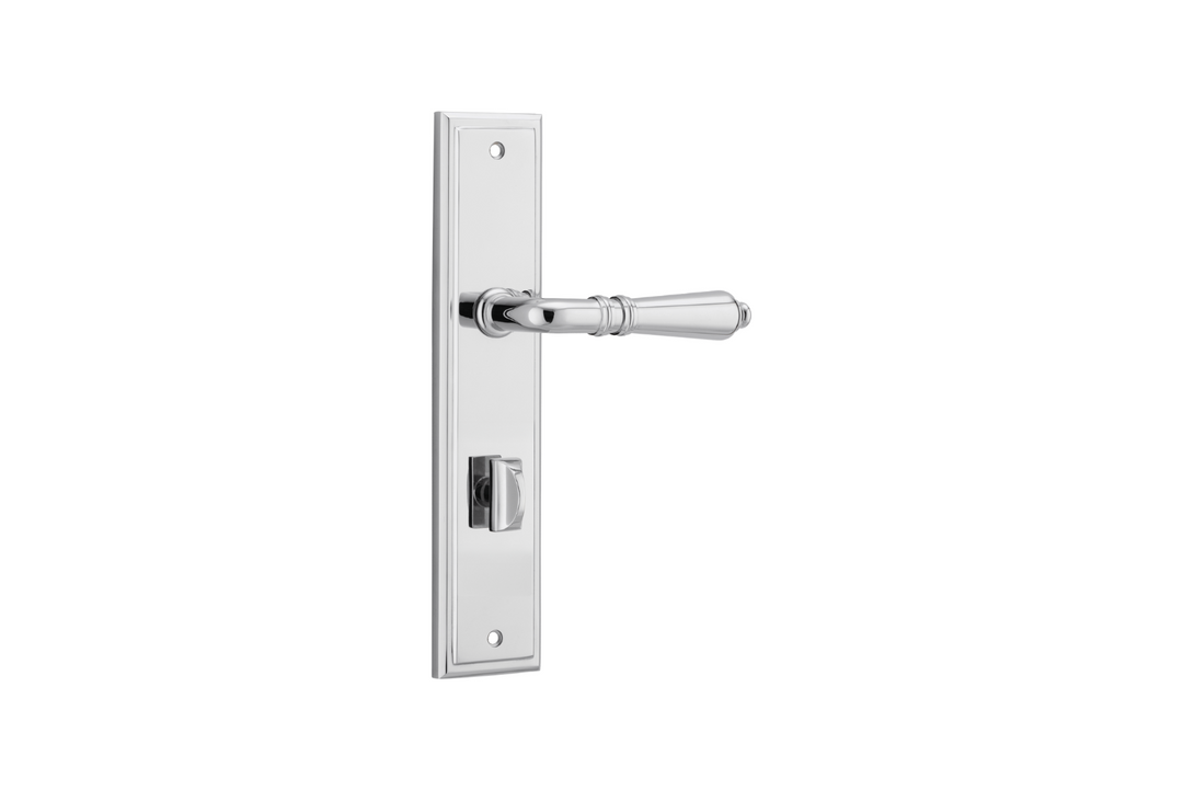 Sarlat Lever Stepped Polished Chrome