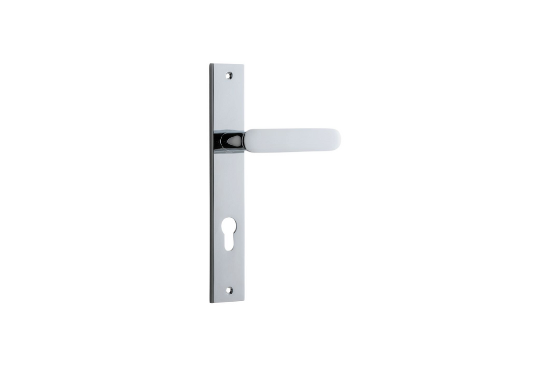 Bronte Lever Rectangular Polished Chrome