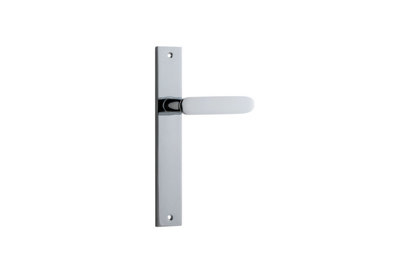 Bronte Lever Rectangular Polished Chrome