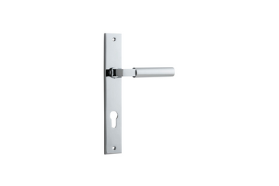 Berlin Lever Rectangular Polished Chrome