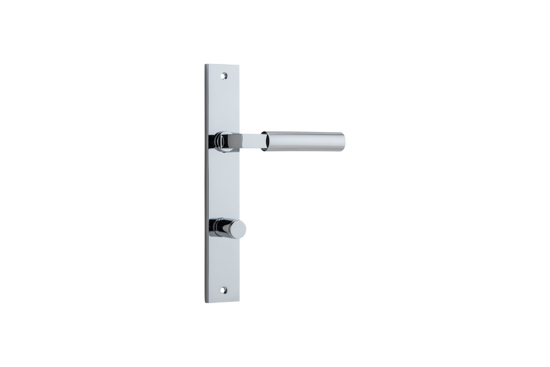 Berlin Lever Rectangular Polished Chrome