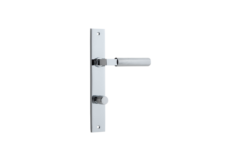 Brunswick Lever Rectangular Polished Chrome