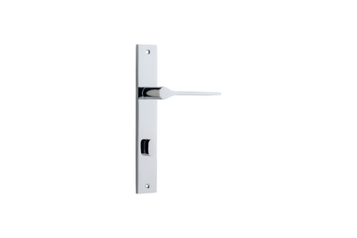 Como Lever Rectangular Polished Chrome