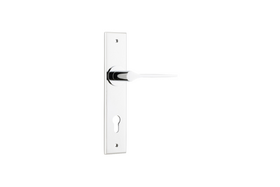 Como Lever Chamfered Polished Chrome