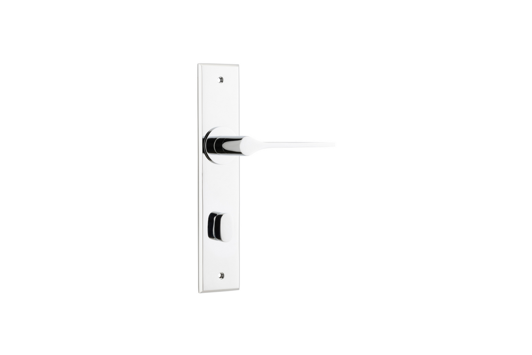 Como Lever Chamfered Polished Chrome