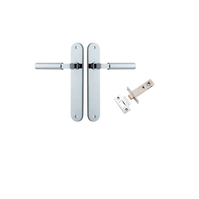 Berlin Lever Oval Polished Chrome Passage Kit