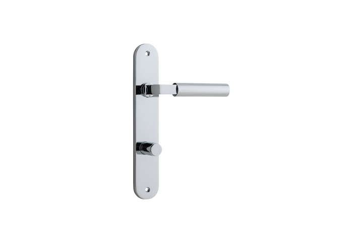 Berlin Lever Oval Polished Chrome