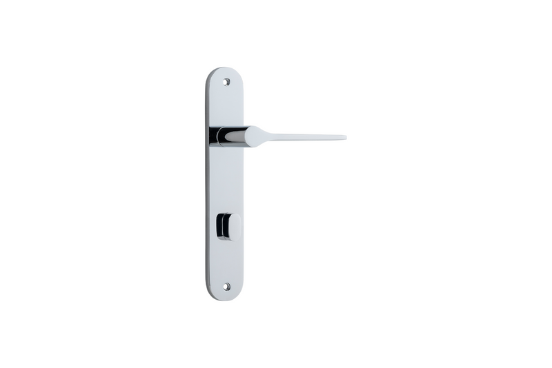 Como Lever Oval Polished Chrome