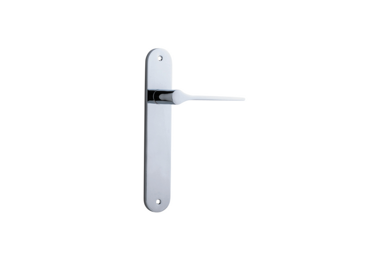 Como Lever Oval Polished Chrome