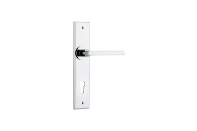 Baltimore Lever Chamfered Polished Chrome