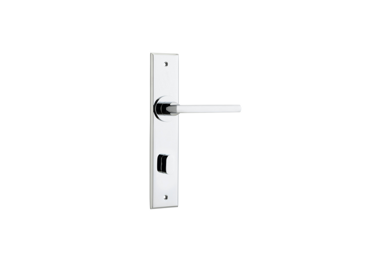 Baltimore Lever Chamfered Polished Chrome