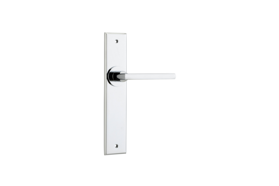 Baltimore Lever Chamfered Polished Chrome