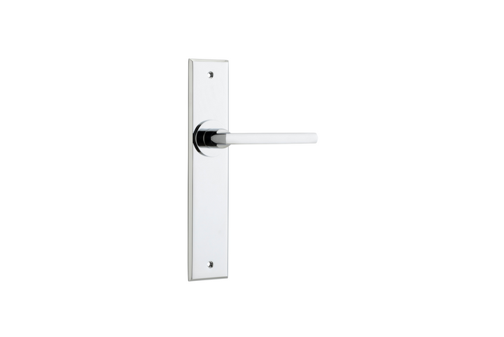 Baltimore Lever Chamfered Polished Chrome