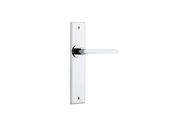 Baltimore Lever Chamfered Polished Chrome