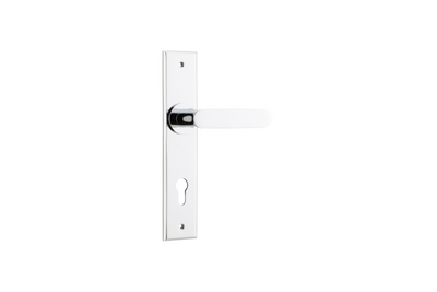 Bronte Lever Chamfered Polished Chrome