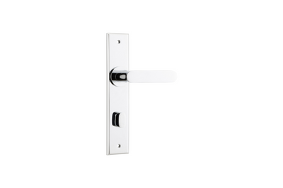 Bronte Lever Chamfered Polished Chrome