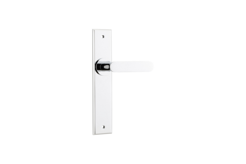 Bronte Lever Chamfered Polished Chrome