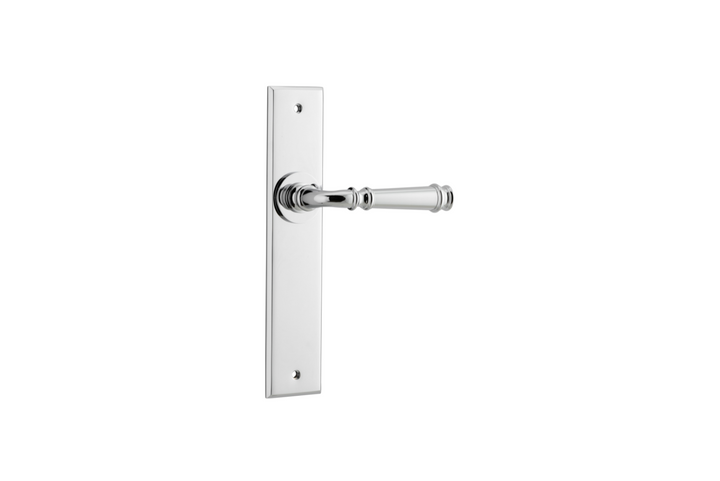 Verona Lever Chamfered Polished Chrome