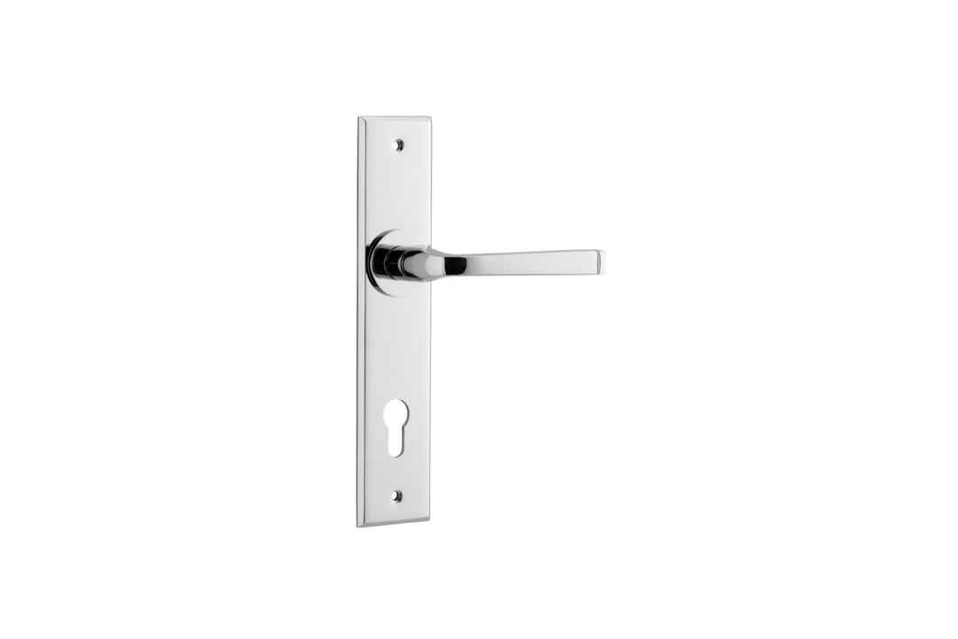 Annecy Lever Chamfered Polished Chrome